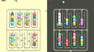 Train Sort Puzzle Game - Collect All Passengers - Android Gameplay #3