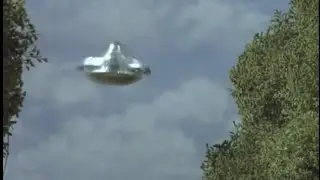 Vintage UFO Sighting 1970s Flying Saucer