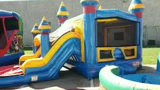 Combo Bounce Houses from Let's Jump Rentals