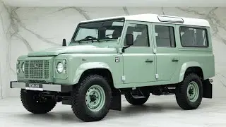 2016 Land Rover Defender 110 Heritage Station Wagon - Grasmere Green  - Walkaround & Interior & Revs