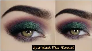 Finally! 2026 Easiest Green Smokey Eye Makeup Tutorial Step By Step