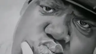 Biggie Smalls (Drawing) by Eric Dixon