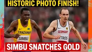 Simbu Snatches Marathon Gold from Petros in Historic Photo Finish | Epic Race Ending