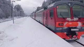 ЭД4М-0404 - отправление с платформы Лаппелово