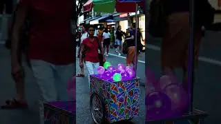 Alien Ice Cream Cart in Manila?! 🍦👽