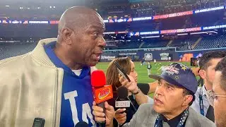 #MagicJohnson: «Наши латиноамериканские игроки невероятно сыграли за #Dodgers» #WorldSeries