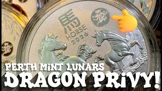 Some LiKE Others DUN?... NEW Perth Mint 2026 Lunar Horse Dragon privy silver bullion coin