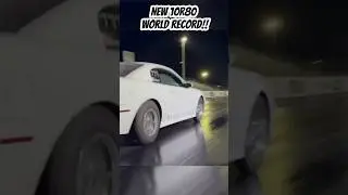 New 10r80 world record!! #dragracing #dragrace #sn95 #shorts #shortvideo #mustang
