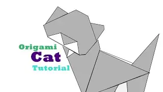 Origami Cat | Choo Di Shen [tutorial]