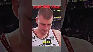 JOKER Being HUMBLE - Nuggets wins the CUP #nba