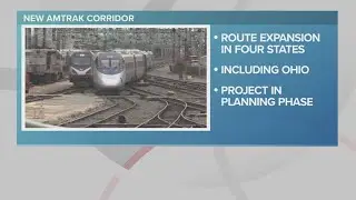 Amtrak expansion in Ohio may become reality after state receives federal funds for 4 corridors