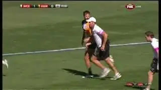 Birchall bumps Mitch Brown - AFL