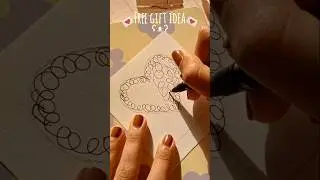 DIY heart card in 10 mins⭐ #gift #diy #diycrafts #love #viralvideo #trending #youtubeshorts #shorts