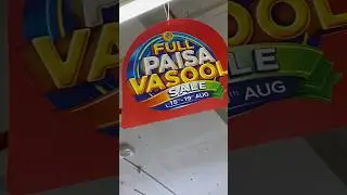 Full Paisa Vasool Sale @ Reliance Smart Bazaar Independence Day Sale #shorts #ytshorts #offer #sale
