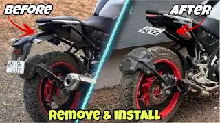 How to Modified MT-15 In 5 Minute&rsquo;s ( Detail Video 🔥🤯) #tailtidy #modification #mt15