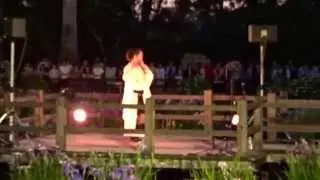 太宰府天満宮　菖蒲園　篠笛佐藤和哉「帰路の夕焼け」１０－８