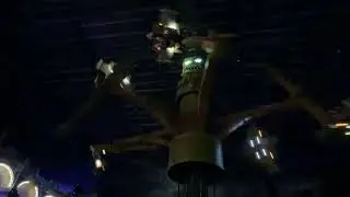 Scarecrow Scare Raid ride at Warner Bros World in Abu Dhabi, UAE