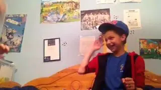 Lustiger Rap selbst inszeniert