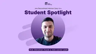 Student Spotlight: Christian's Journey from Depot Administrator to Junior Analyst | ITonlinelearning