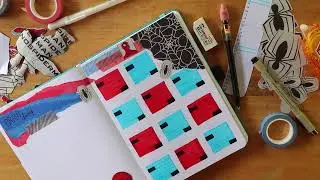 August 2023 Bullet Journal Setup // Spider-Man Theme