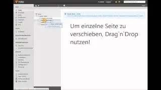 TYPO3: Einzelne Seiten verschieben