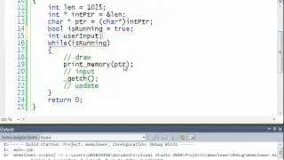 memviewer part24 - game loop for interactivity