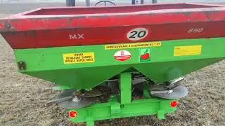 Rozsiewacz Unia Brzeg MX 850 Nowy nabytek Ursus c330 :) :)