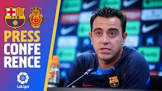 🔴 LIVESTREAM: XAVI PRESS CONFERENCE (BAR&Ccedil;A - MALLORCA)