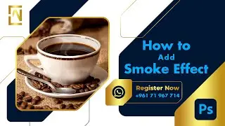 Photoshop Tutorial - How to add Smoke Effect!!!