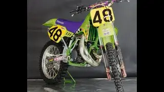 Installing KX450 Titanium foot pegs and removable mounts on a KX 500