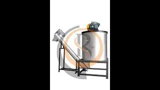 HD/PP Scrap Turbo Washing & Drying - Plastic Scrap Recycling