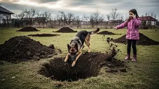 K-9-ul Nu Se Oprea Din A Săpa Gropi Uriașe În Grădină — Fetița A Văzut Motivul Și A Sunat La 112