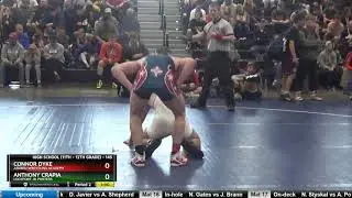 High School (11th - 12th Grade) 145 Connor Dyke Askren Wrestling Academy Vs Anthony Crapia Lockpor