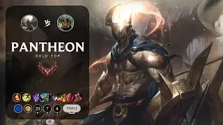 Pantheon Top vs Olaf - EUW Grandmaster Patch 13.11