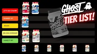 The Greatest GHOST PROTEIN POWDER Tier List EVER Made...