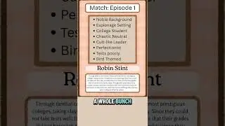 NPC Matchmaker Ep01 Robin Stint 