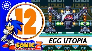 Egg Utopia Boss Attack - (GBA) SONIC ADVANCE 2 | 🤫 First Time Play
