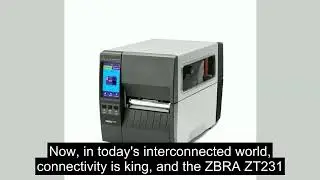 Обзор Zebra ZT231: термотрансферный принтер ZT230 с прямой термопечатью и разрешением 203 DPI, Et...