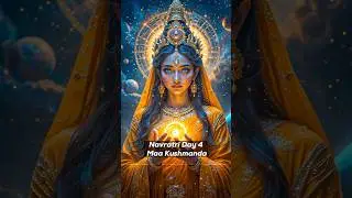 Navratri Day 4: Maa Kushmanda &ndash; The Cosmic Creator of the Universe! ☀️✨ #navratri