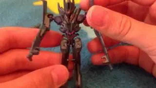 Transformers Prime Cyberverse Soundwave Review (обзор)