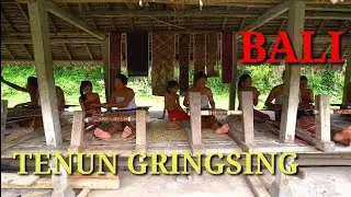 Kain tenun Gringsing yang melegenda | Gringsing woven fabric   in Bali - Indonesia
