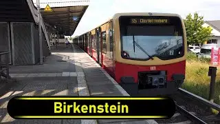S-Bahn Station Birkenstein - Berlin 🇩🇪 - Walkthrough 🚶