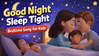 Good Night Sleep Tight 🌙 | Bedtime Song for Kids  #bedtimesongs #kidssong