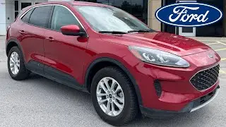 2021 Ford Escape SE Hybrid AWD w/ Cold Weather Pkg Rapid Red Metallic w/Tinted ClearCoat Walk-Around