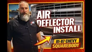 How to Install & Fit a Front Valance on 1981&ndash;1987 Chevy & GMC Squarebody Trucks - Air Dam How-To