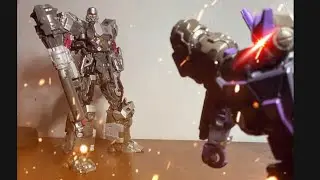 Tarn vs Megatron (Stop Motion)