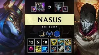 Nasus ADC vs Jhin - EUW Diamond Patch 25.11
