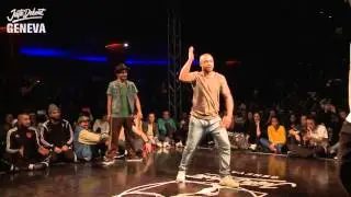 POPPING FINAL -  Sadek&Joker VS Tricks&Shams - Juste Debout Suisse 2016