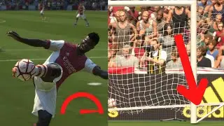 FIFA 22 PS5 - Thomas Partey powerful volley nearly breaks net