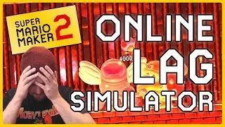 The Online Multiplayer Lag Simulator (Glitch Level) in Super Mario Maker 2!
